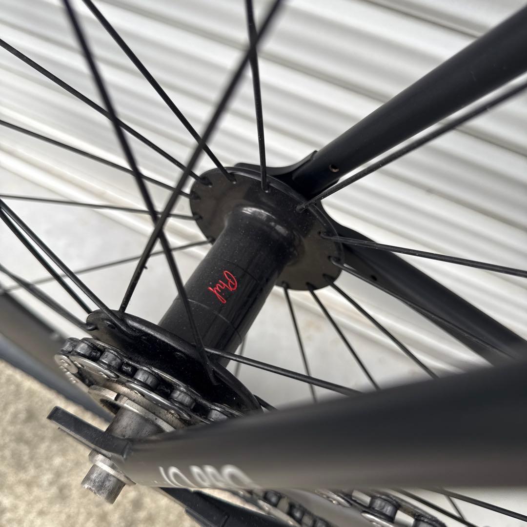 affinity cycles lopro クロモリ美品　フロント予備ホイール付