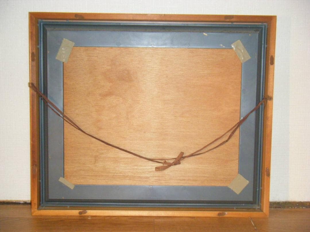 真作】絵画作者不詳油彩6号花逸品Q165