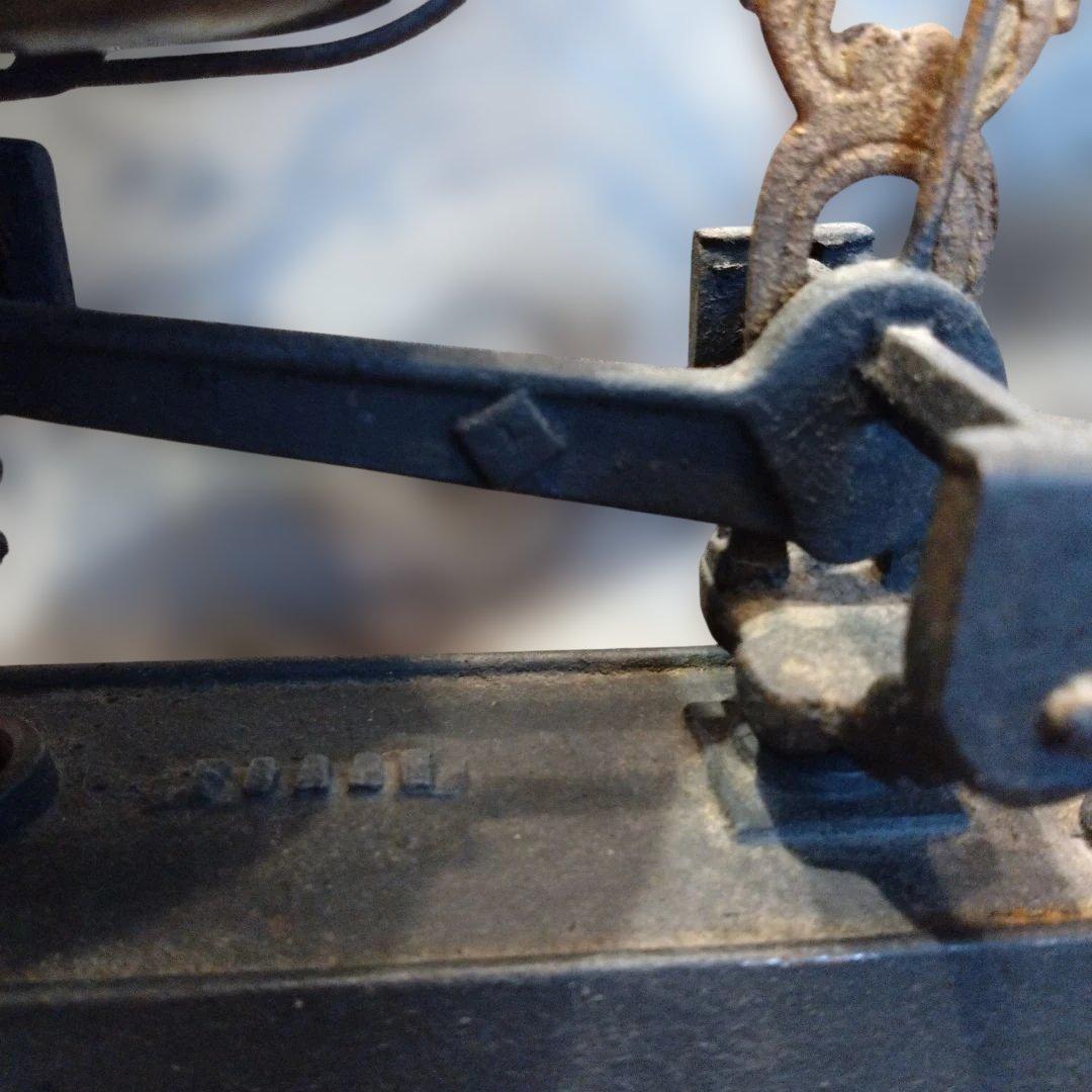 フランス　アンティーク　両天秤　EL FORCE