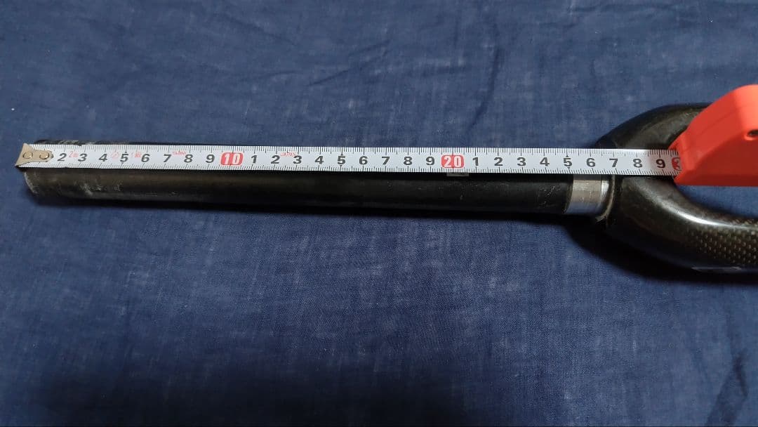 カーボンフロントフォーク iTM　TECH　700C　28.6mm