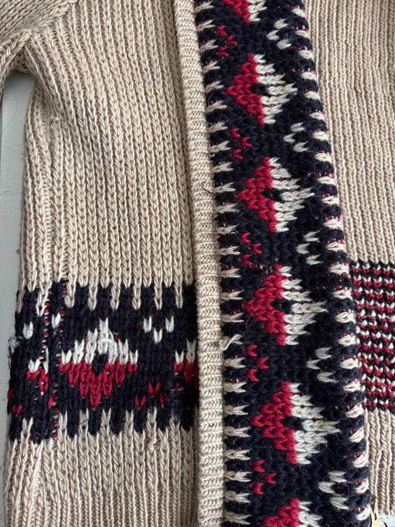 希少70〜80s USA製 PENDLETON カウチンTALON リングジップ - メルカリ