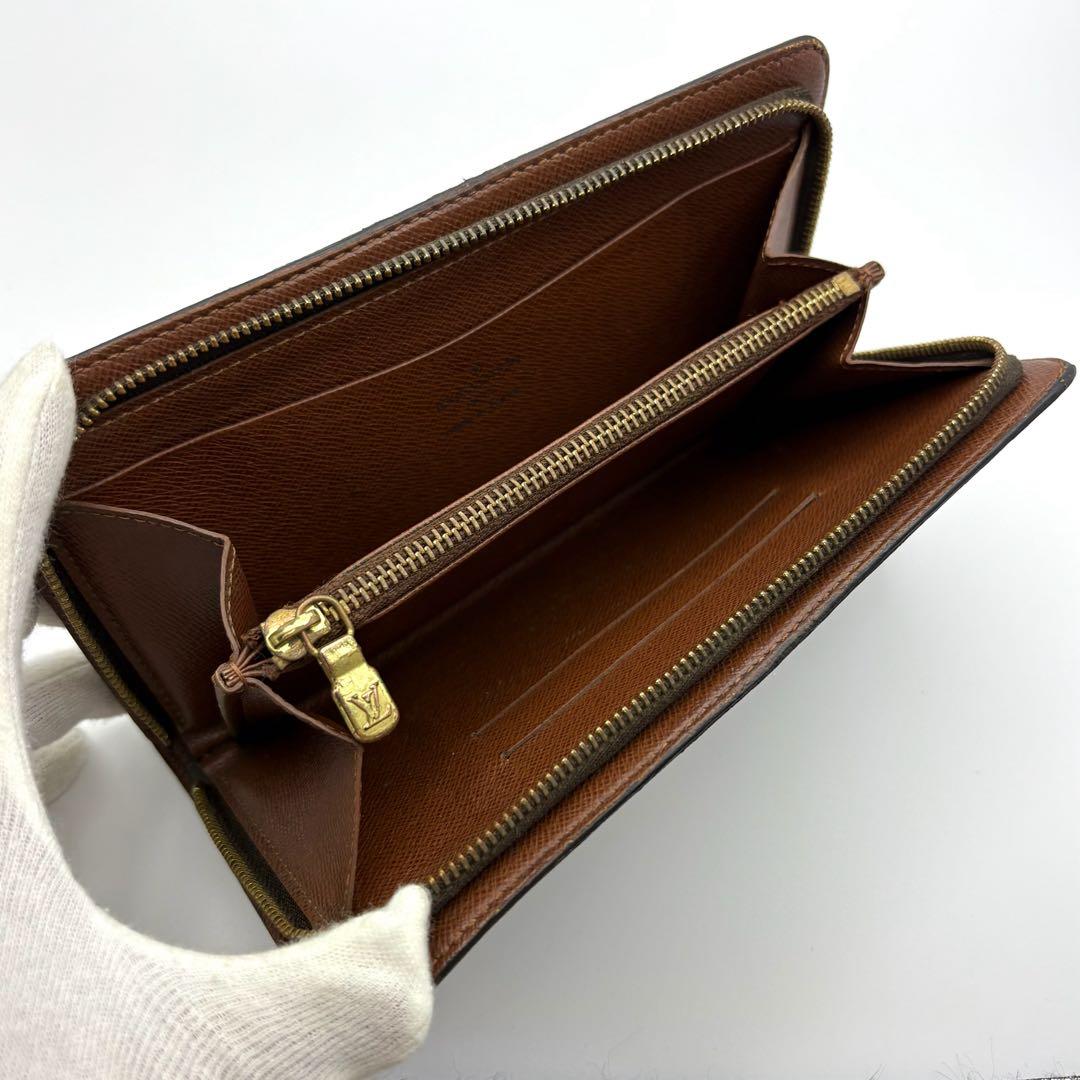 ルイヴィトン モノグラム ポルトモネ ジップ ジッピーウォレット 長財布