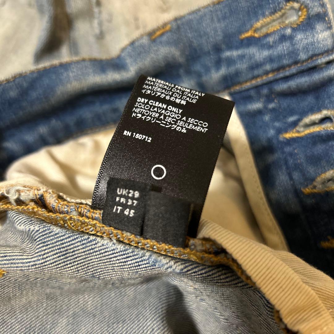（名作・美品）AMIRI ショットガンダメージデニム　29