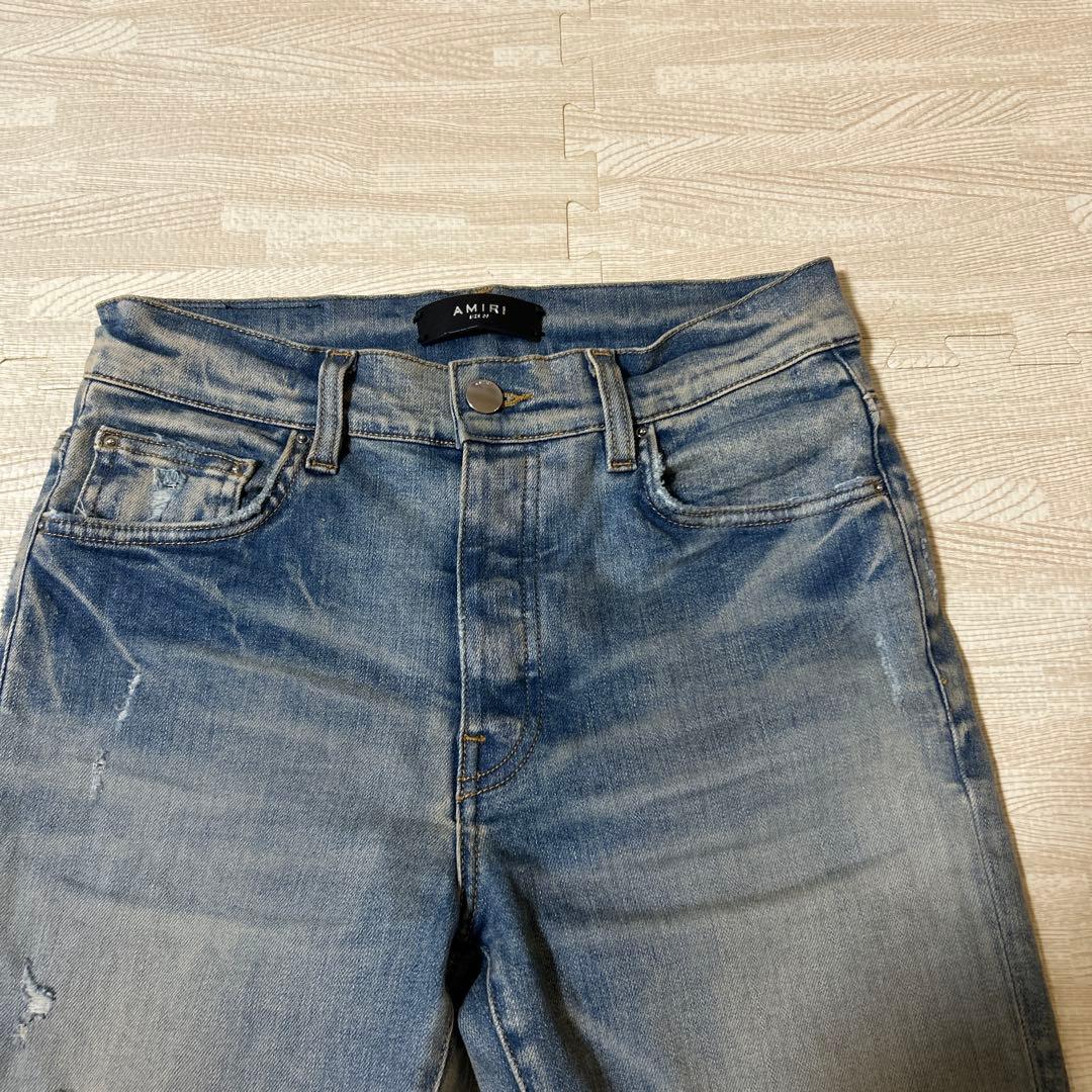 （名作・美品）AMIRI ショットガンダメージデニム　29