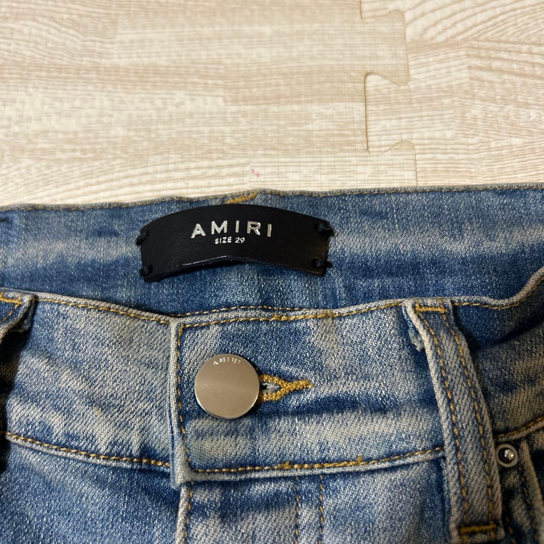 （名作・美品）AMIRI ショットガンダメージデニム　29