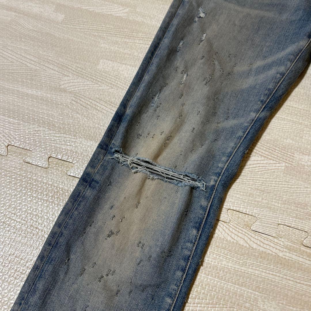 （名作・美品）AMIRI ショットガンダメージデニム　29