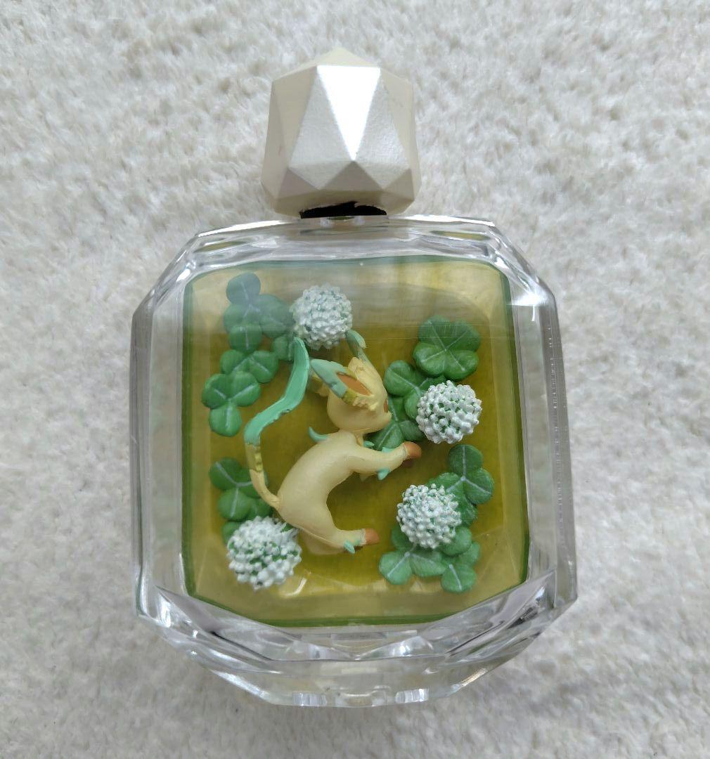 ポケモン プチフルール リーフィア 香水型 ハーバリウム 風 フィギュア