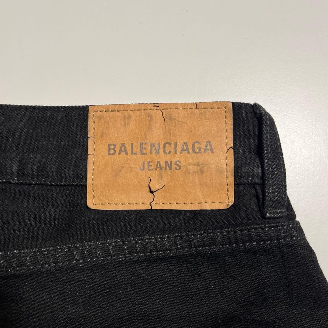 24AW BALENCIAGA Cut Up Baggy Denim Pants - メルカリ