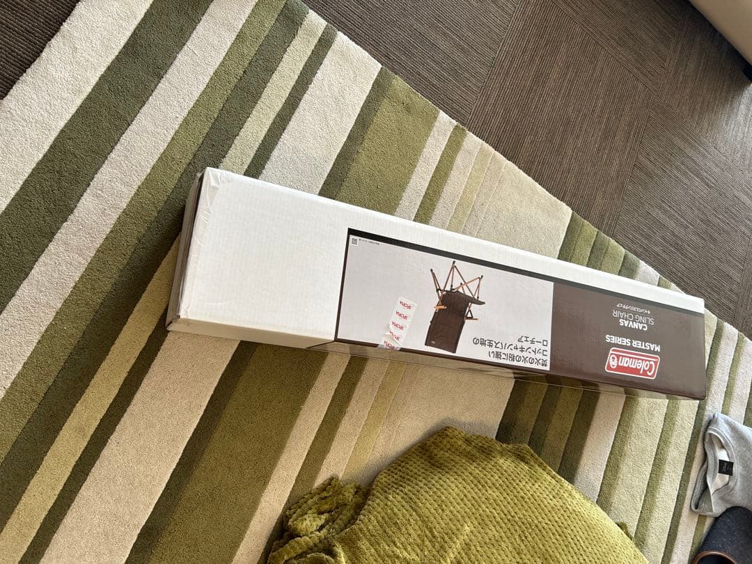 極美品Coleman マスターシリーズ キャンバススリングチェア