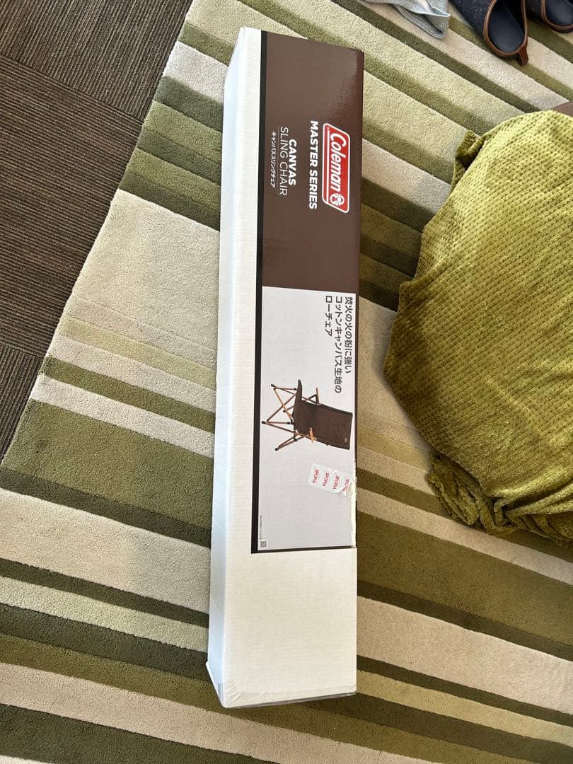 極美品Coleman マスターシリーズ キャンバススリングチェア