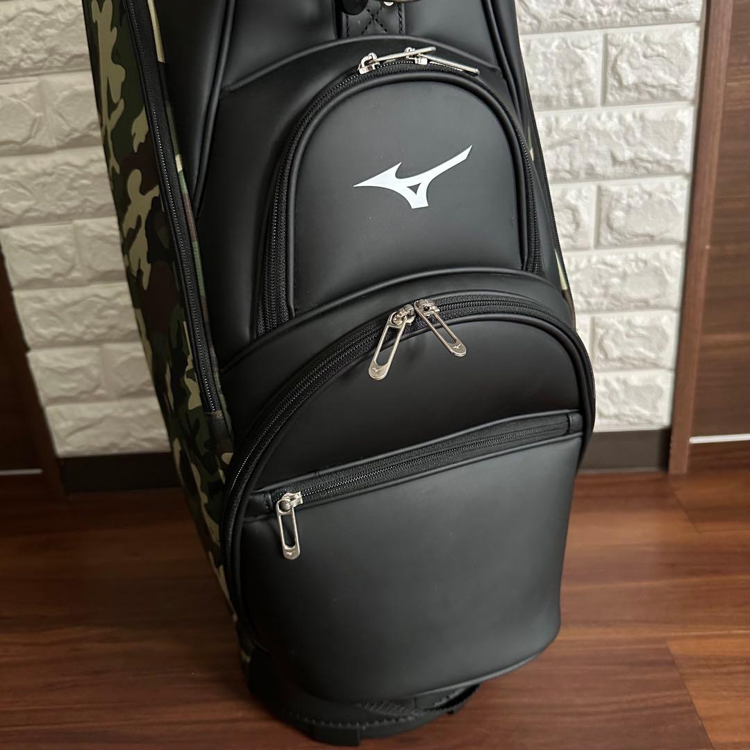 美品 MIZUNOミズノ ST LIGHT キャディバッグ カモフラ