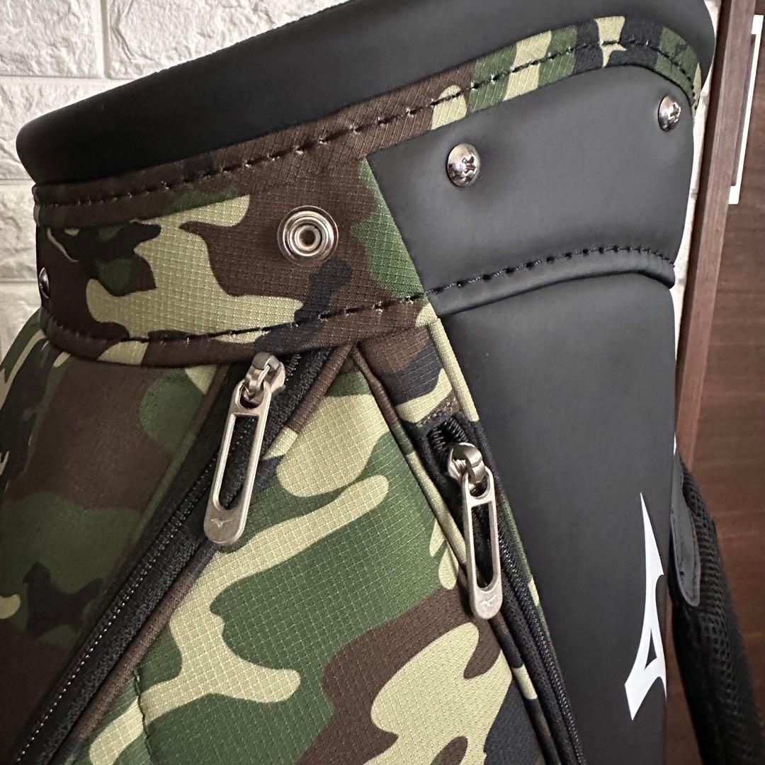 美品 MIZUNOミズノ ST LIGHT キャディバッグ カモフラ