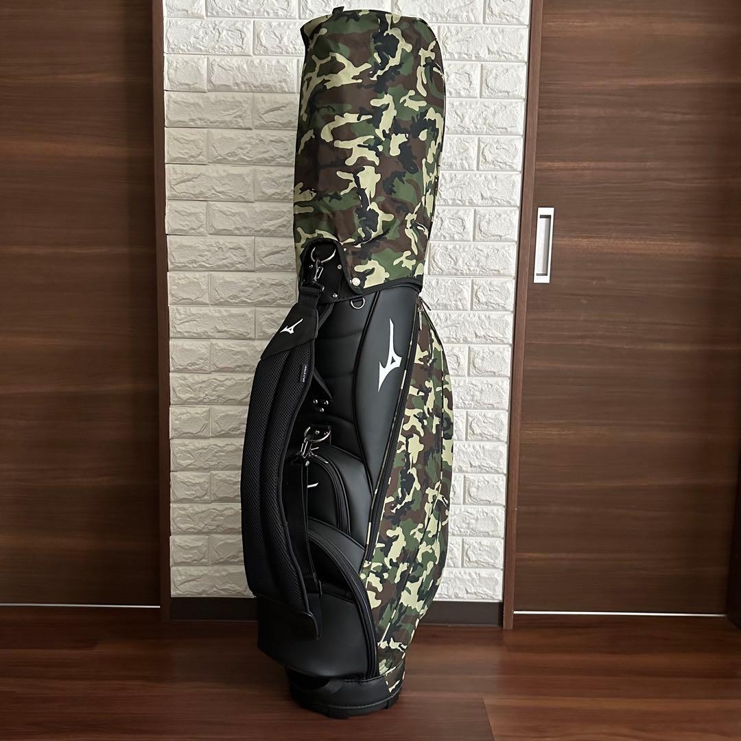 美品 MIZUNOミズノ ST LIGHT キャディバッグ カモフラ