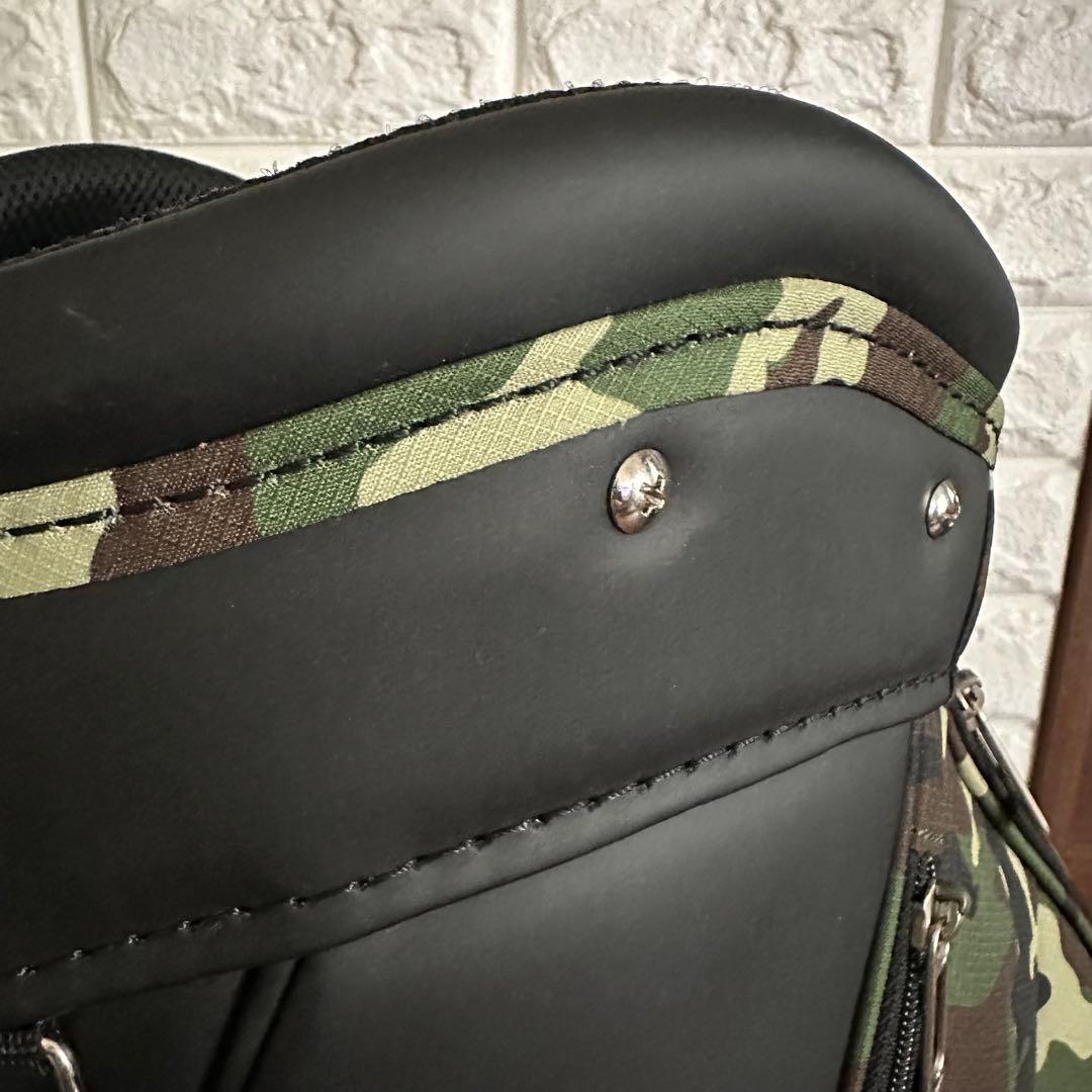 美品 MIZUNOミズノ ST LIGHT キャディバッグ カモフラ