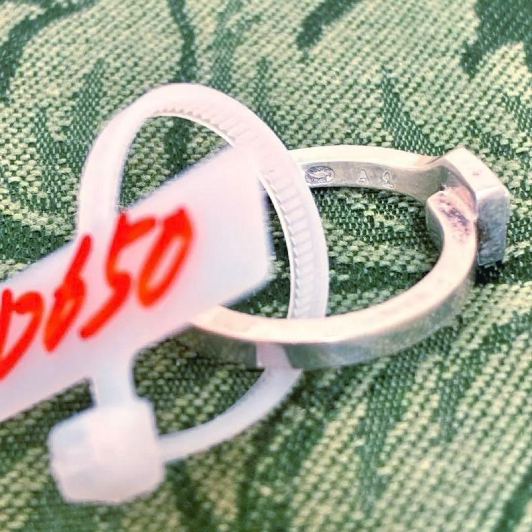 ジョージ・ジェンセン スターリングシルバー # A1 モダン リング 16号