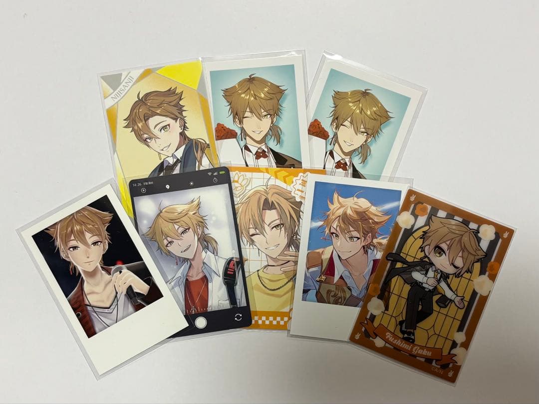 にじさんじ 伏見ガク チェキ カード - メルカリ