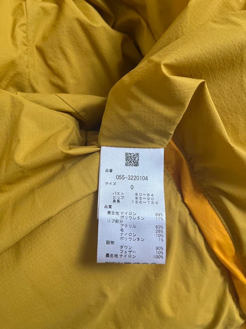 美品⭐︎PEARLY GATES12dストレッチダウンフー デイジャケットSサイズ