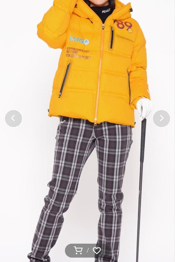 美品⭐︎PEARLY GATES12dストレッチダウンフー デイジャケットSサイズ