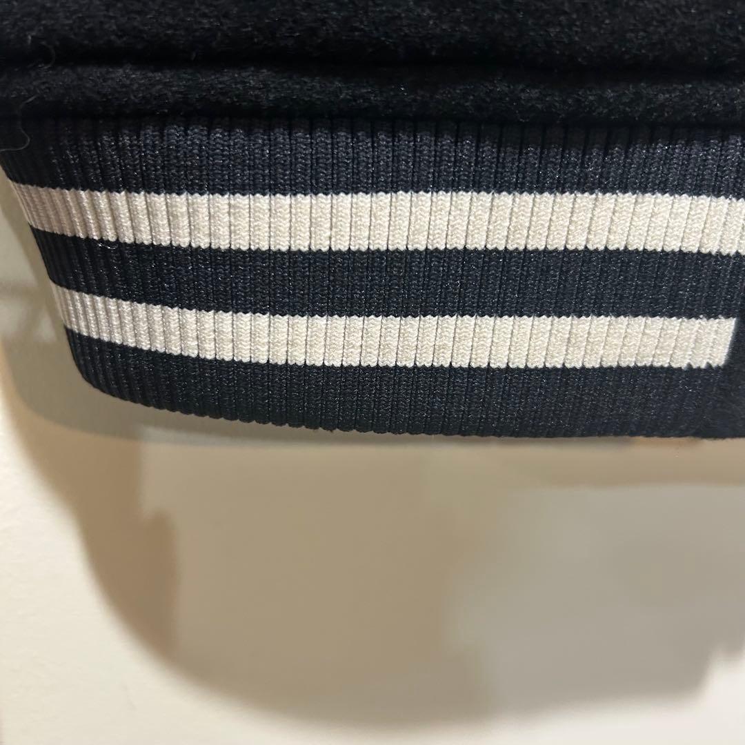 COACH コーチ　スタジャン　M レザー ウール　切り替え