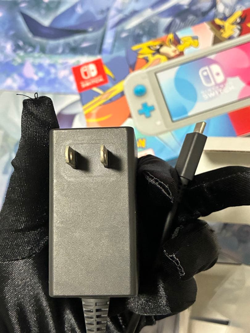 【美品/中古】ポケモン Switch Lite ザシアン ザマゼンタ 完備品