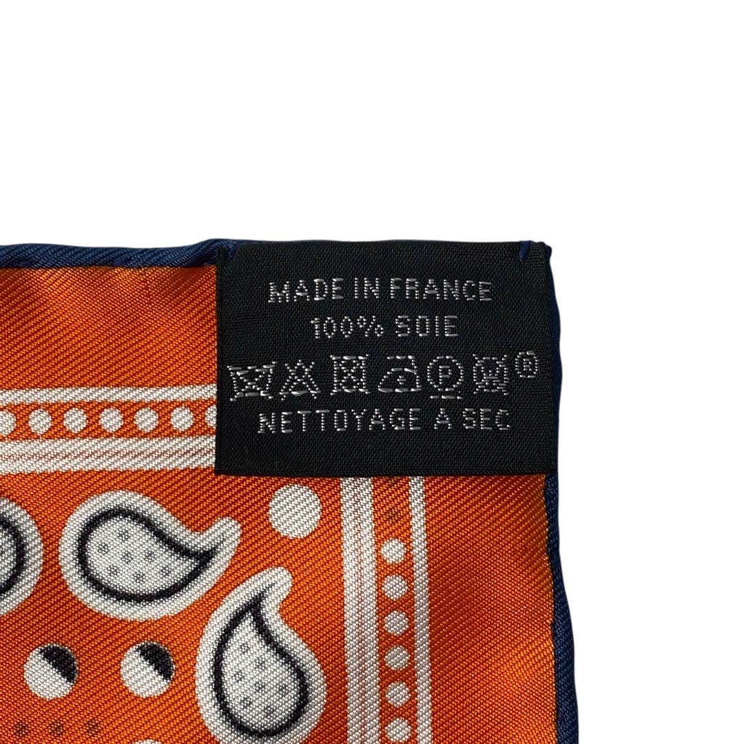 未使用 エルメスHERMES カレ55 オール アボード スカーフ.