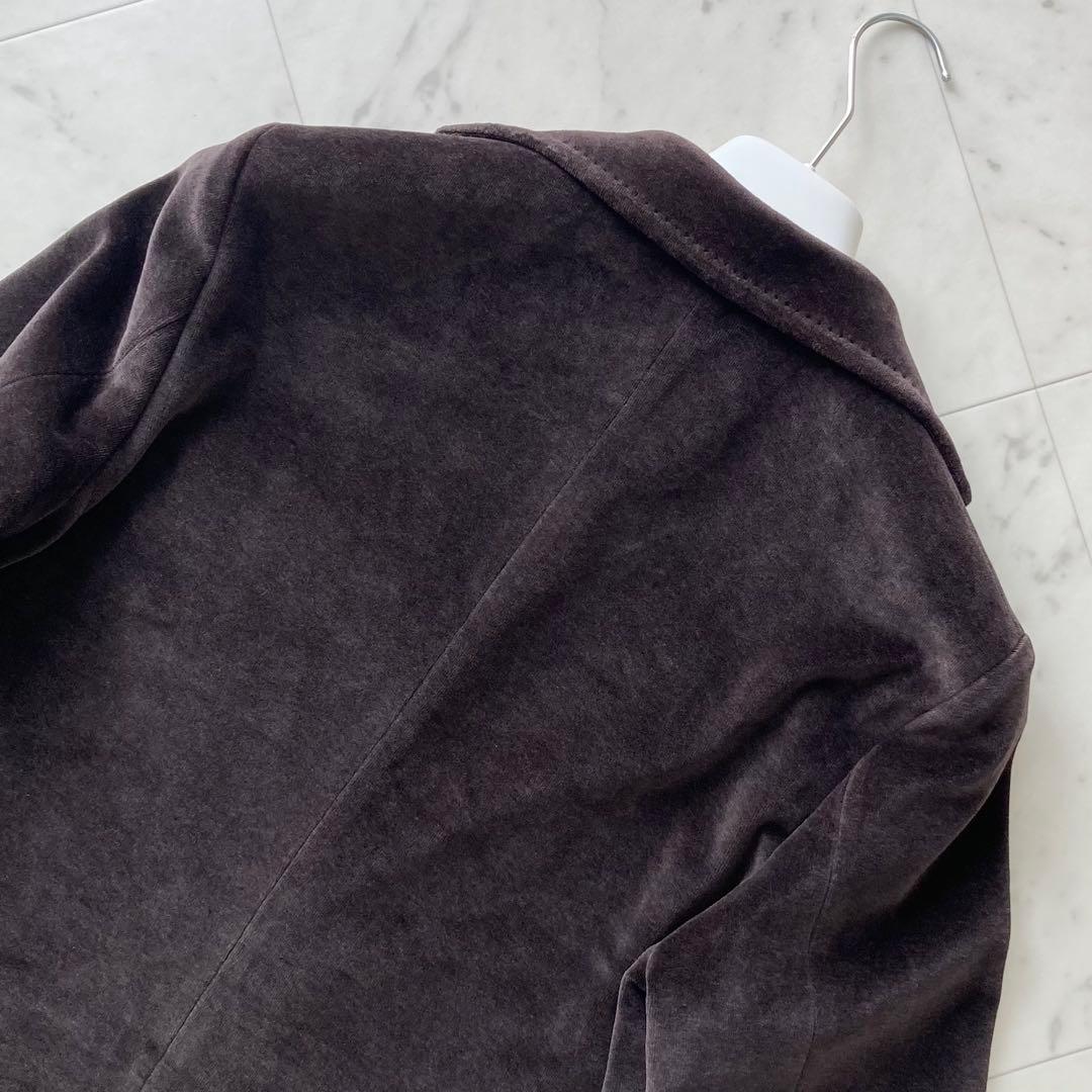 美品 CIRCOLO 1901 ベロア テーラードジャケット 48 - メルカリ