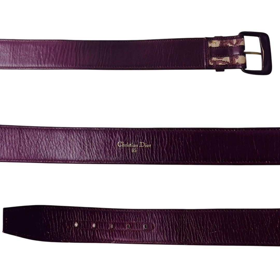 美品✨Christian Dior クリスチャンディオール ベルト トロッター