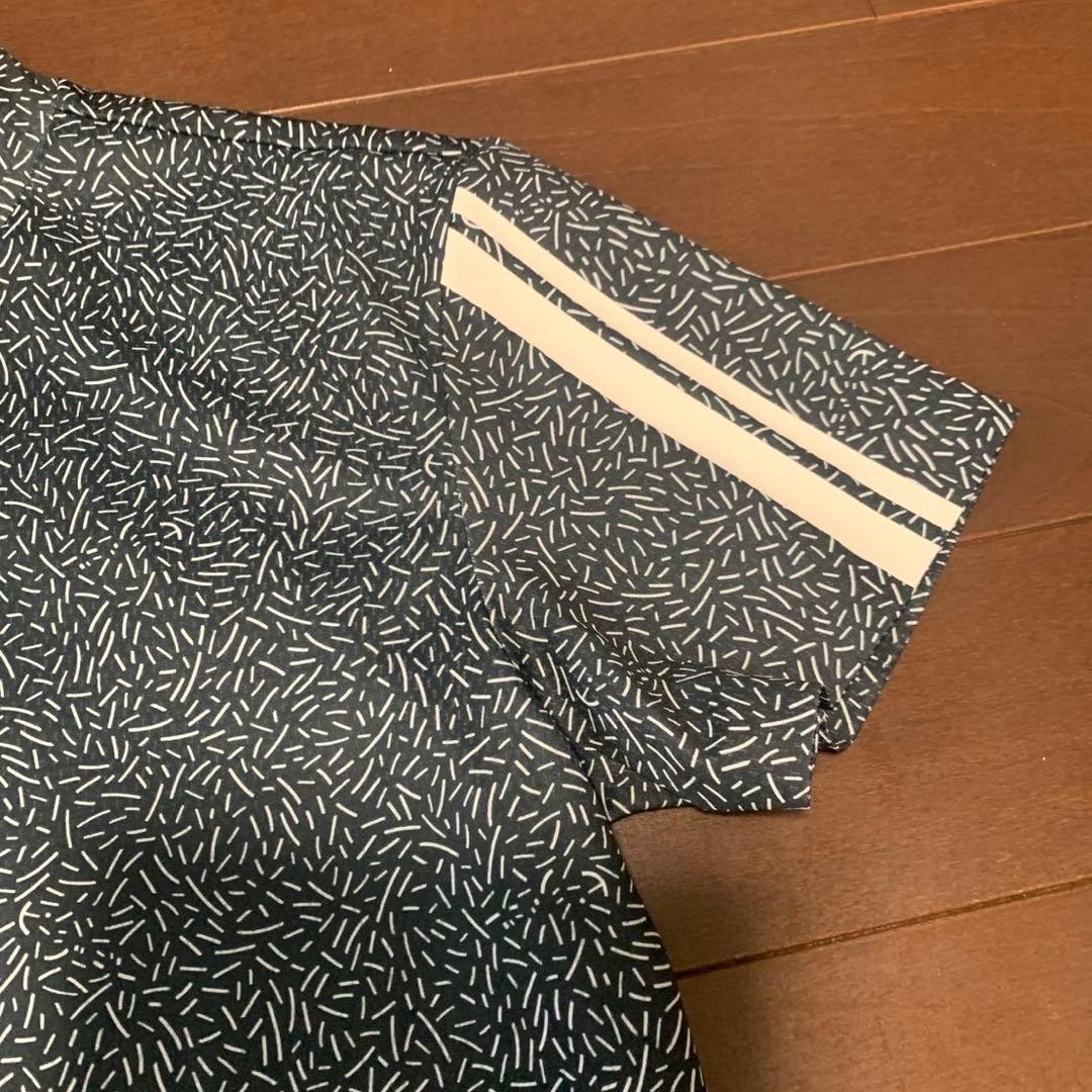 パーリーゲイツPGGカタカナ柄モックネックサイズ5