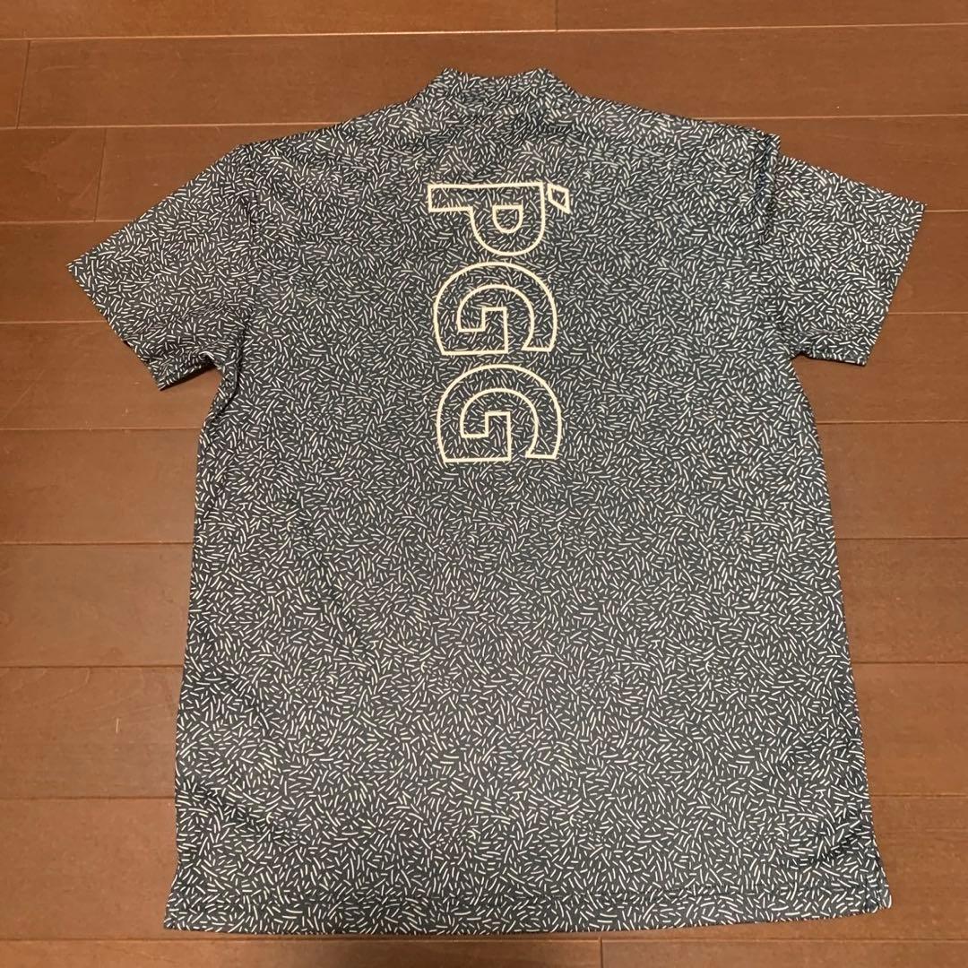 パーリーゲイツPGGカタカナ柄モックネックサイズ5