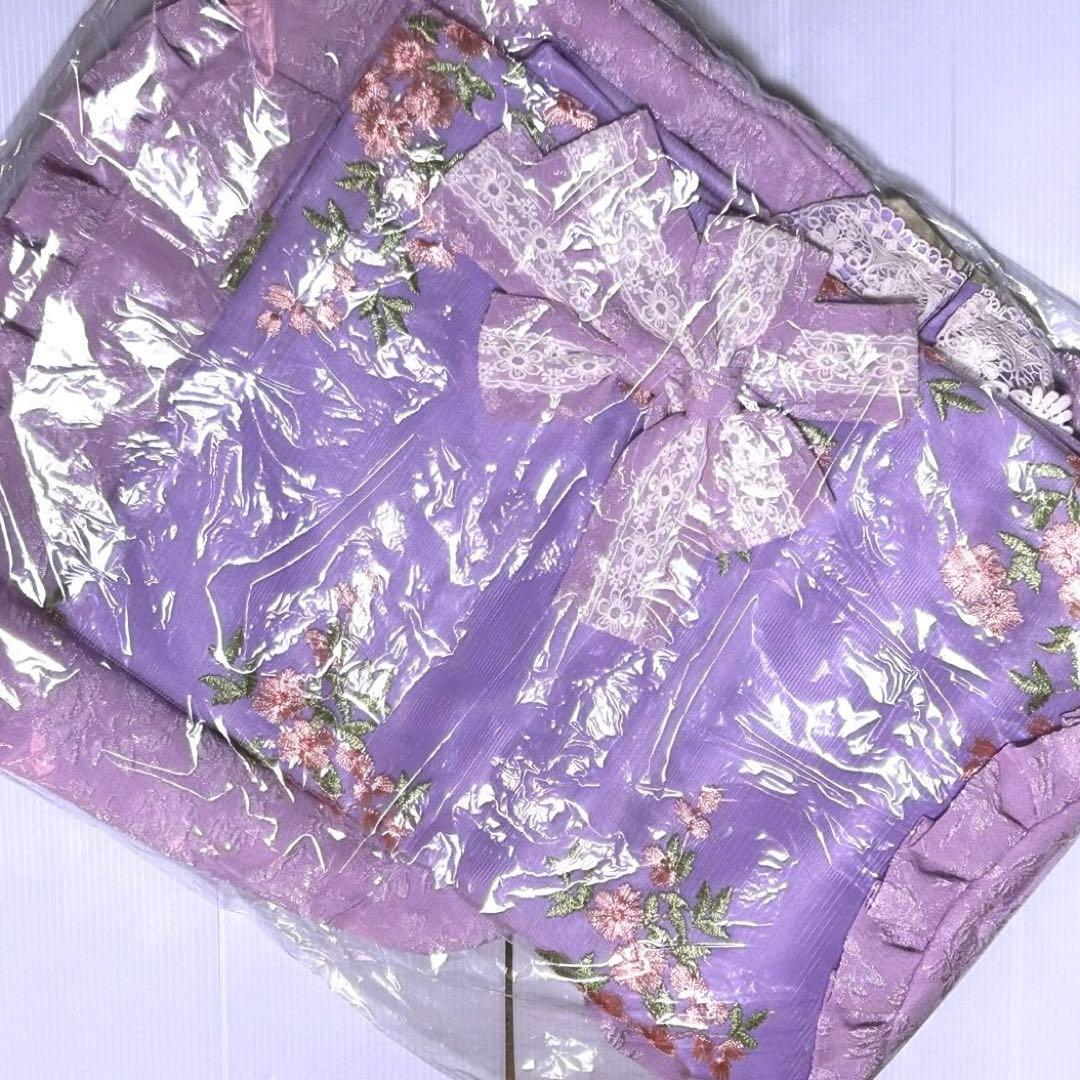 【新品】キャサリンコテージ　＊　七五三　3歳　被布　ライラック