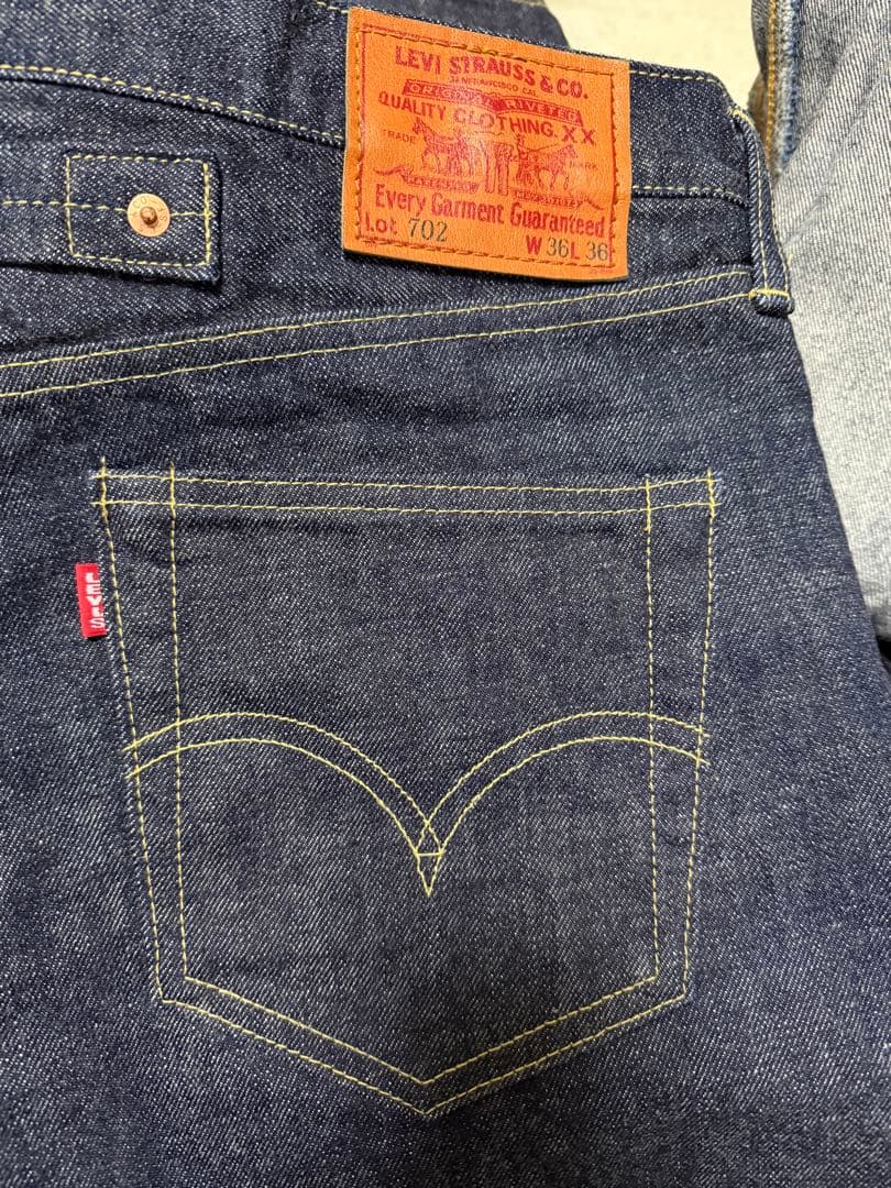 新品同様 廃番 LEVI'S リーバイス702XX W36 日本製 LEVIS - メルカリ