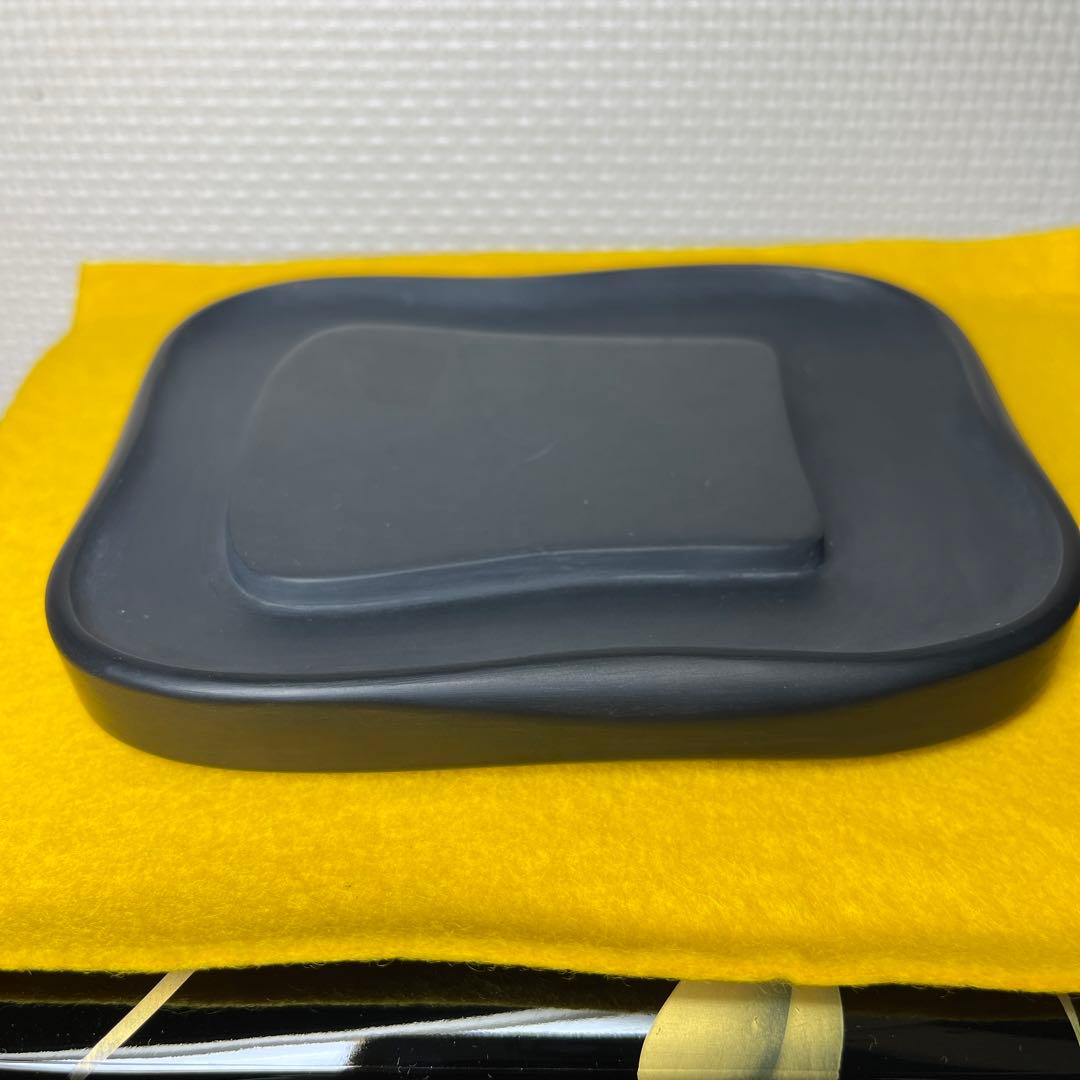 ⭕️まりちゃん⭕️ 雨畑硯　新品　芳龍閣硯舗鑑製　深澤勝左衛門　特殊彫刻作品