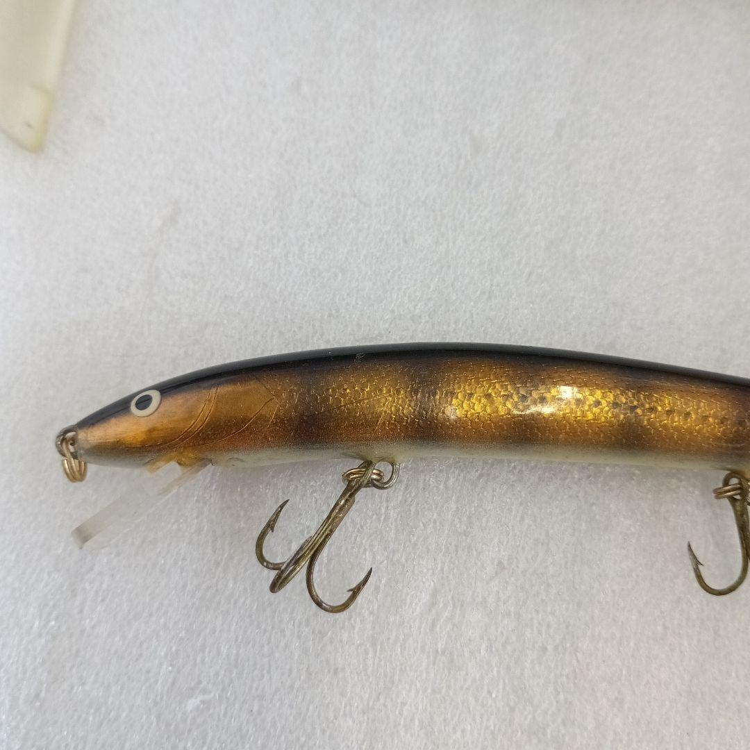 オールドハンドメイドルアー　ナベミノー　約13センチ　2個セット