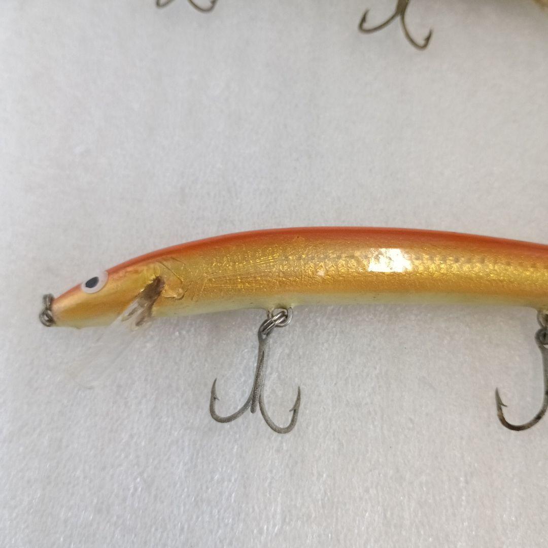 オールドハンドメイドルアー　ナベミノー　約13センチ　2個セット