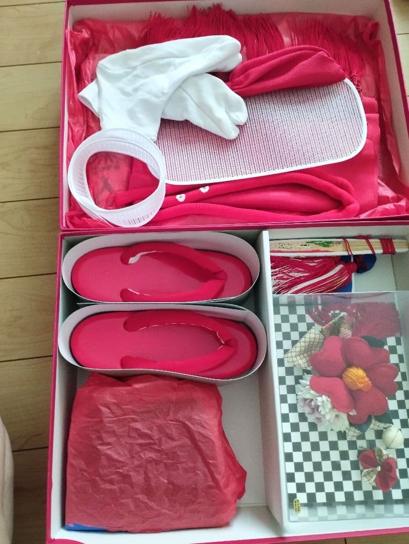 A*様 七五三　7歳着物　フルセット