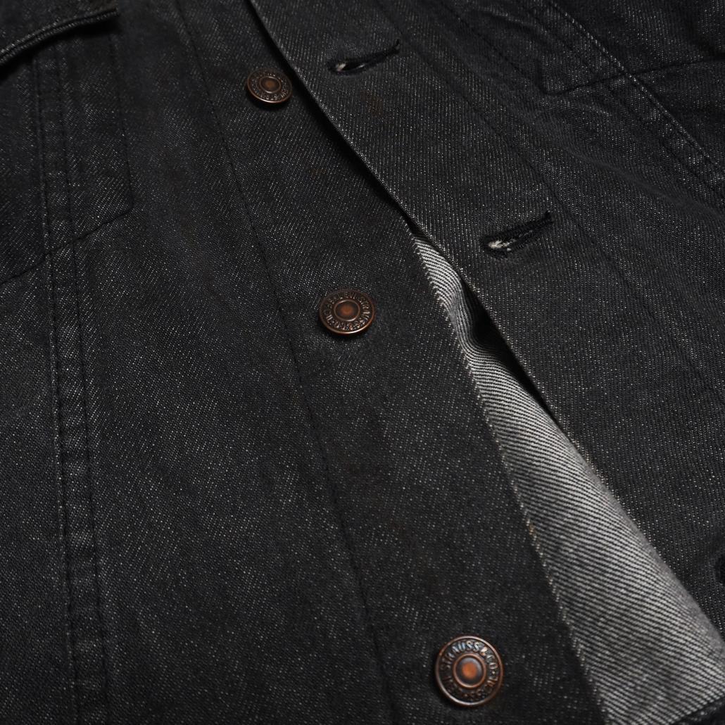 90ｓ 大きいサイズ46 カナダ製 Levi’s 75505先染めブラックデニム