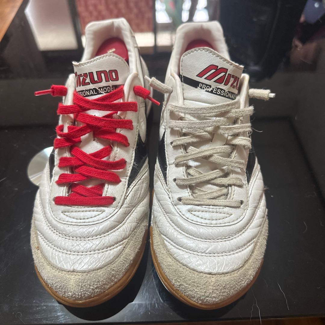 Mizuno Morelia サッカーシューズ ホワイト/レッド