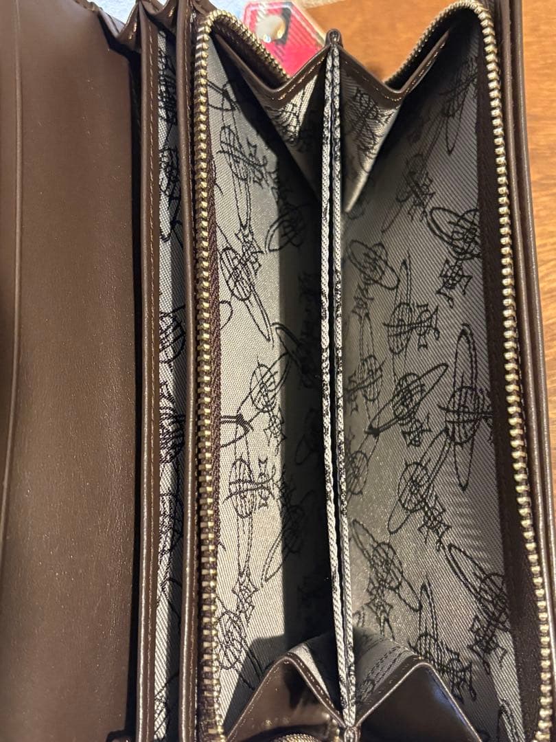 ヴィヴィアン ウエストウッド 長財布 オーブ タータンチェック柄