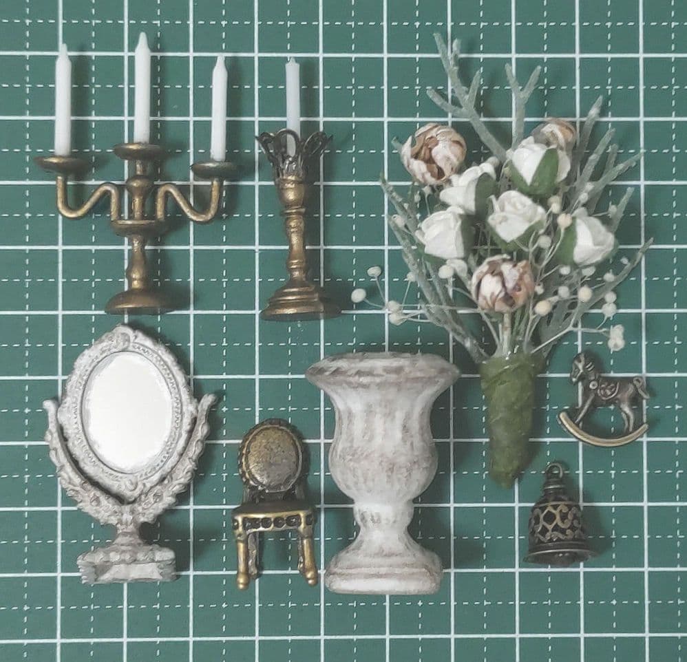 雪*送様 ★ミニチュア　マントルピース＆ミラースペース