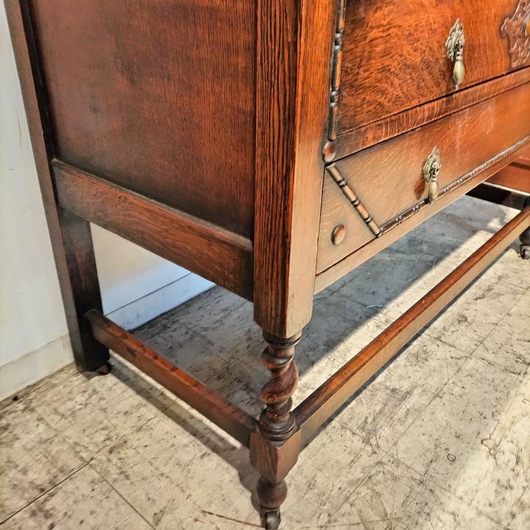 M♦michiko送料込　希少　英国　アンティーク　ドレッサーチェスト