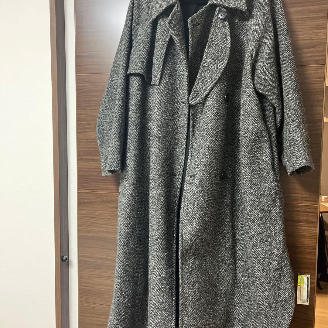 spick&span Wスライバーヘリンボーンボリュームコート - メルカリ