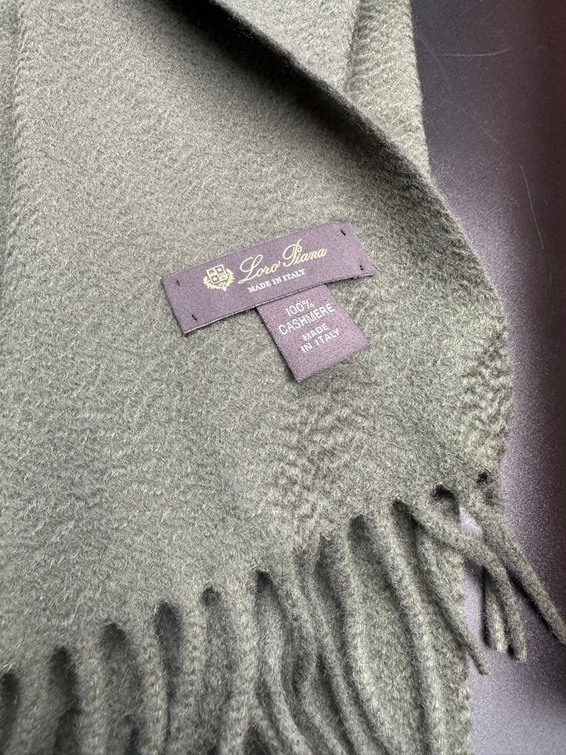 新品】ロロピアーナ カシミヤ100% マフラー ストール - メルカリ