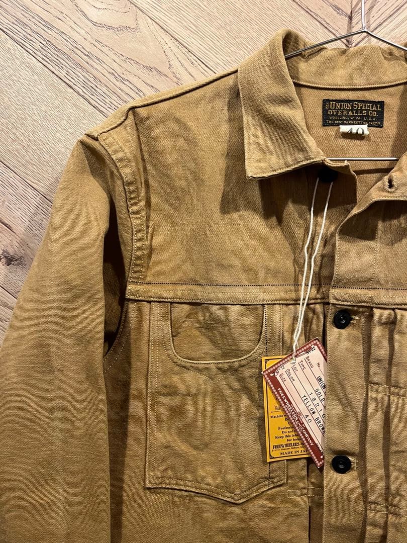 激レア 美品 フリーホイーラーズ ゴールドマイナー ジャケット 40