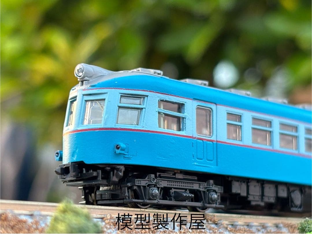 広窓流電モハ52 アイスキャンディー色 KATO改造 4両セット 他サイト
