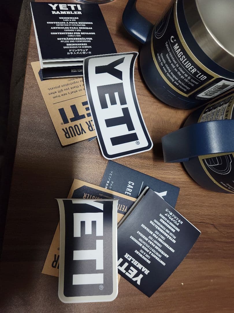 新品未使用 YETI Rambler 10oz Mug ネイビー