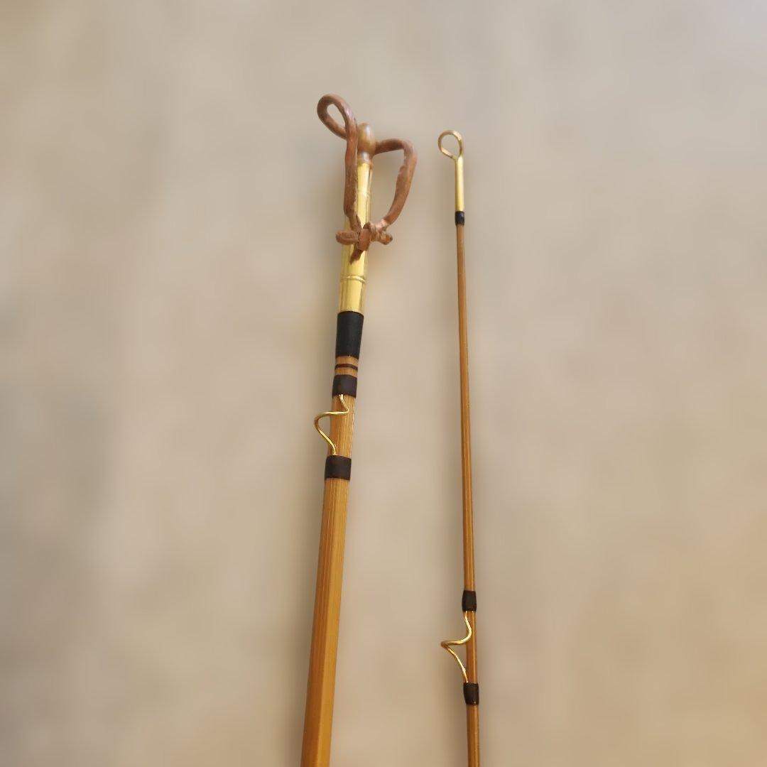 希少　未使用　超美品　　　　　　　オランダ　g&g バンブーロッド