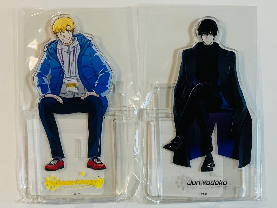 メダリスト展 お座りアクスタ 夜鷹純& 明浦路司セット - メルカリ