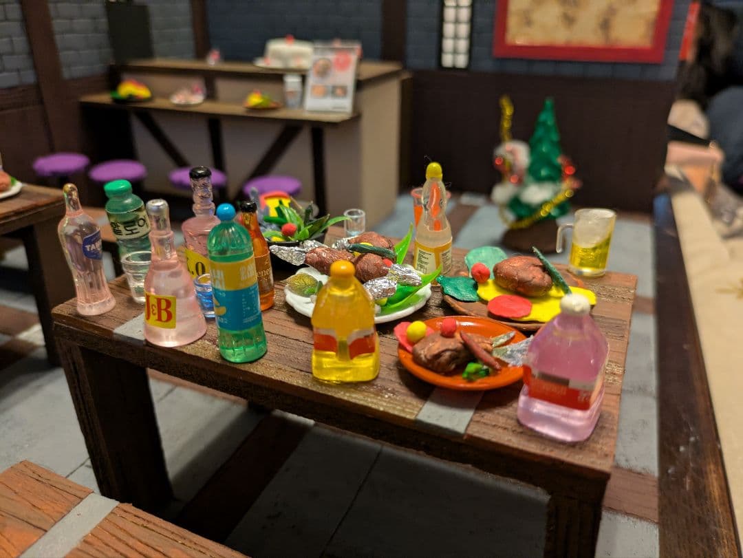 【送料込み・即日発送】ジオラマ 1/12サイズ ギルド 酒場 異世界 ⑦