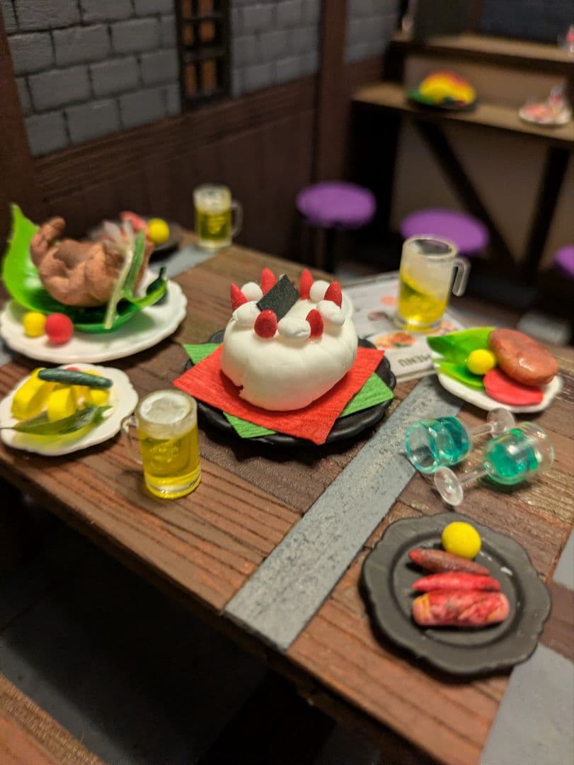 【送料込み・即日発送】ジオラマ 1/12サイズ ギルド 酒場 異世界 ⑦