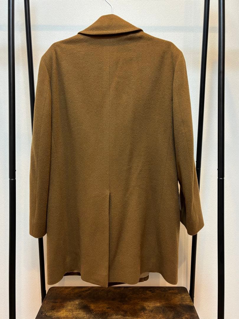 バーバリー　ダブルチェスターコート　ウールカシミヤ混合　Mサイズ